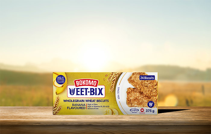 Weet-bix Banana Flavoured Wholegrain Wheat Biscuits