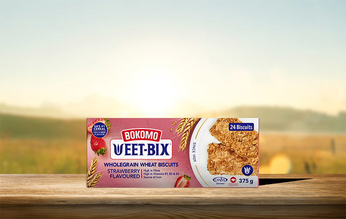 Weet-bix Strawberry Flavoured Wholegrain Wheat Biscuits