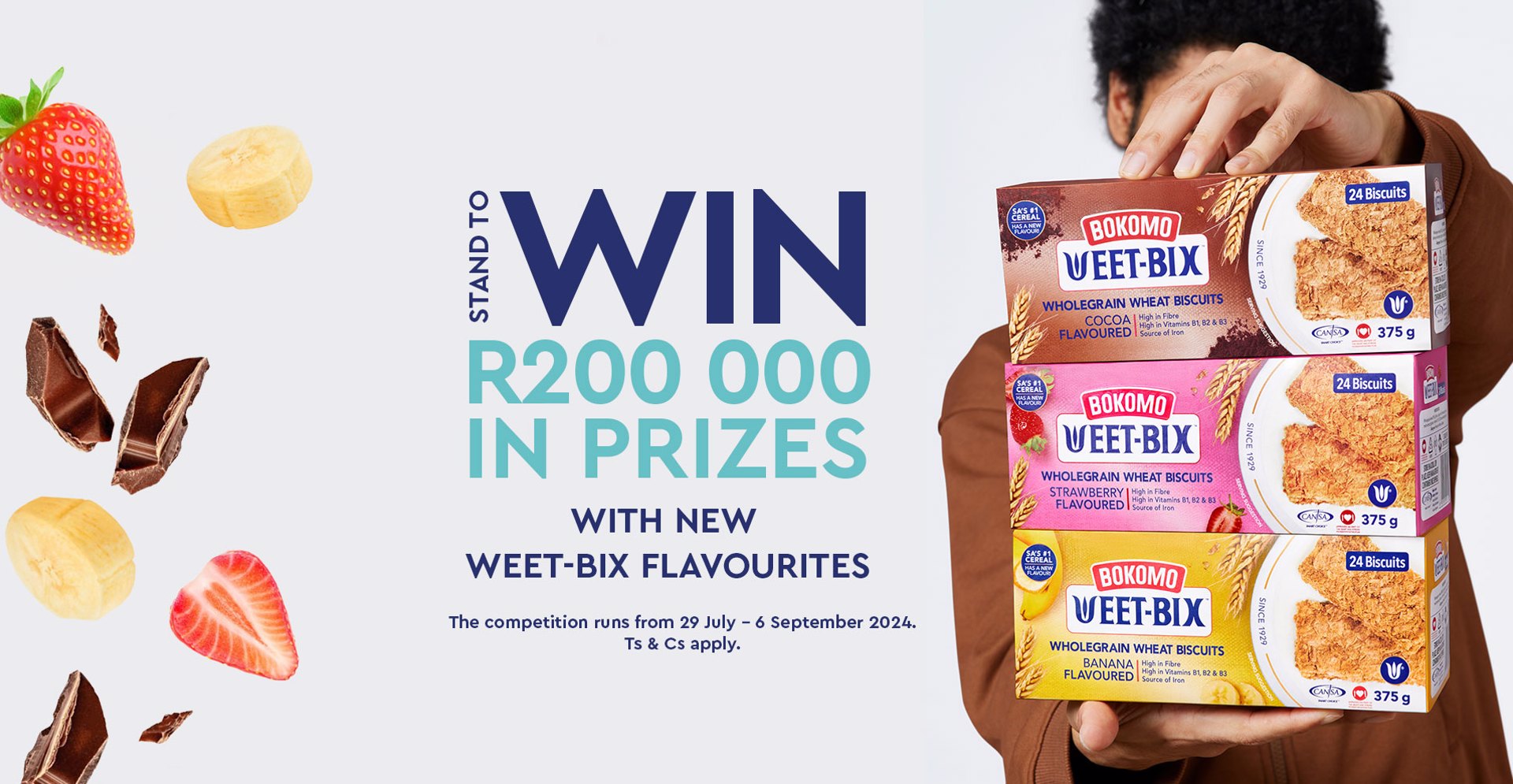 Weetbix homepage banner