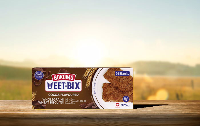 Weet-bix Cocoa Flavoured Wholegrain Wheat Biscuits